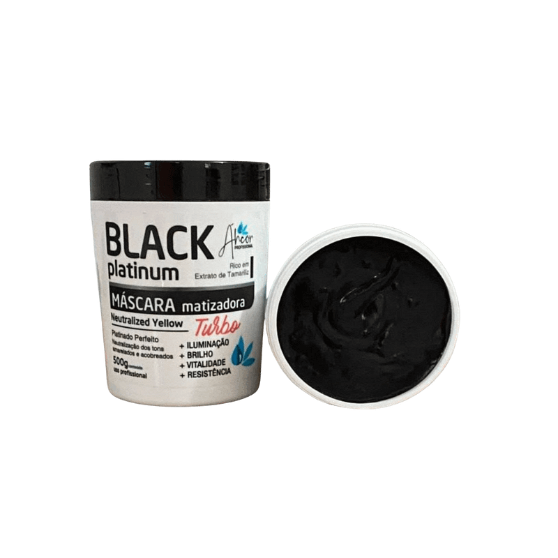 Máscara Matizadora Preta